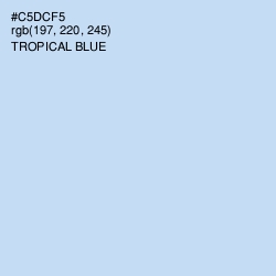 #C5DCF5 - Tropical Blue Color Image